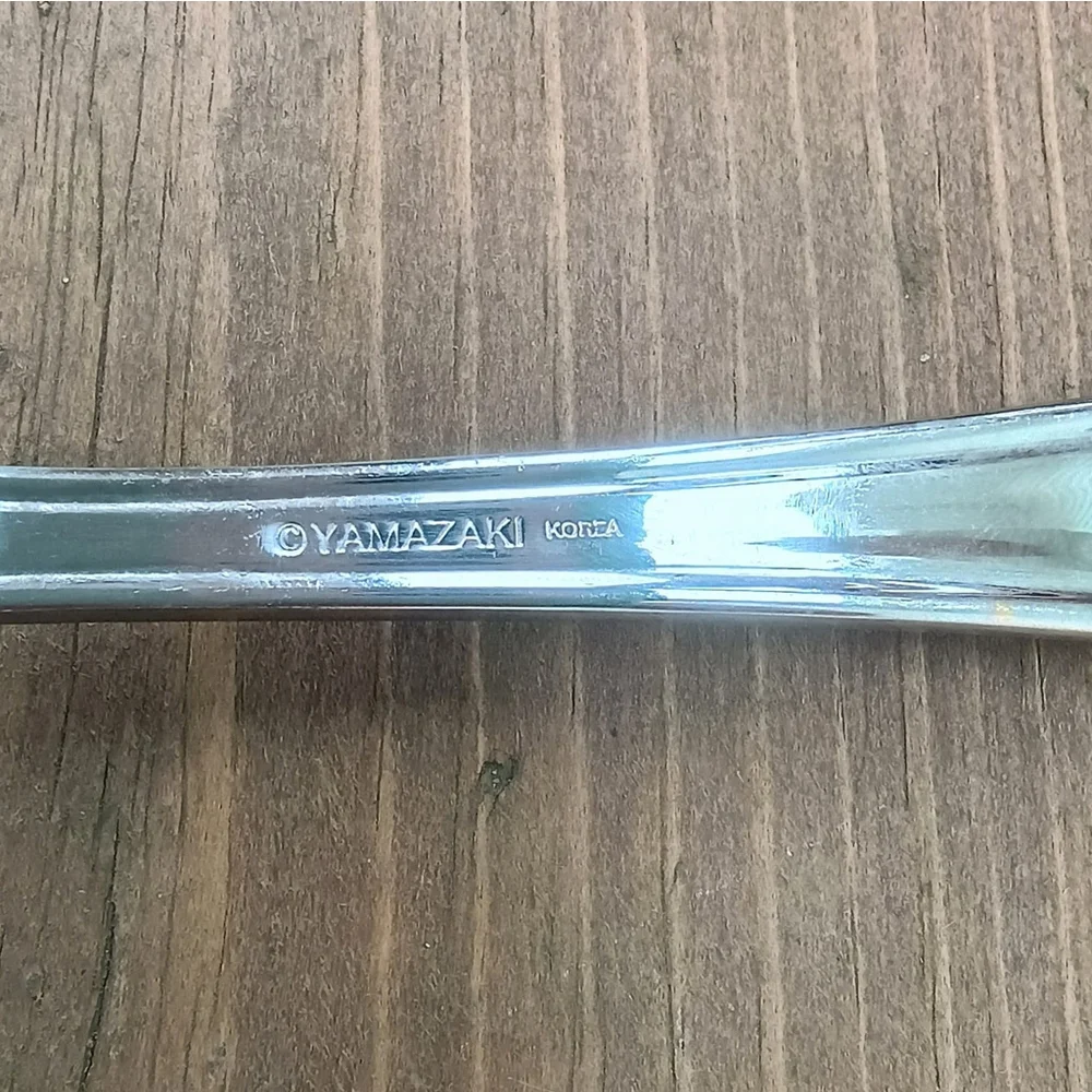 Mayfair Gold By Yamazaki 2 Piece Serving Set Meat Fork Ladle